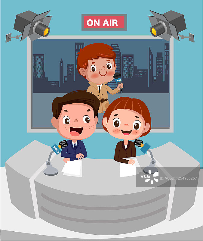 儿童概念矢量插图图片素材