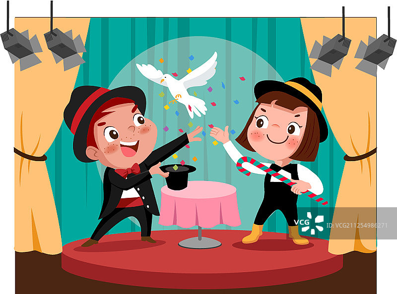 儿童概念矢量插图图片素材