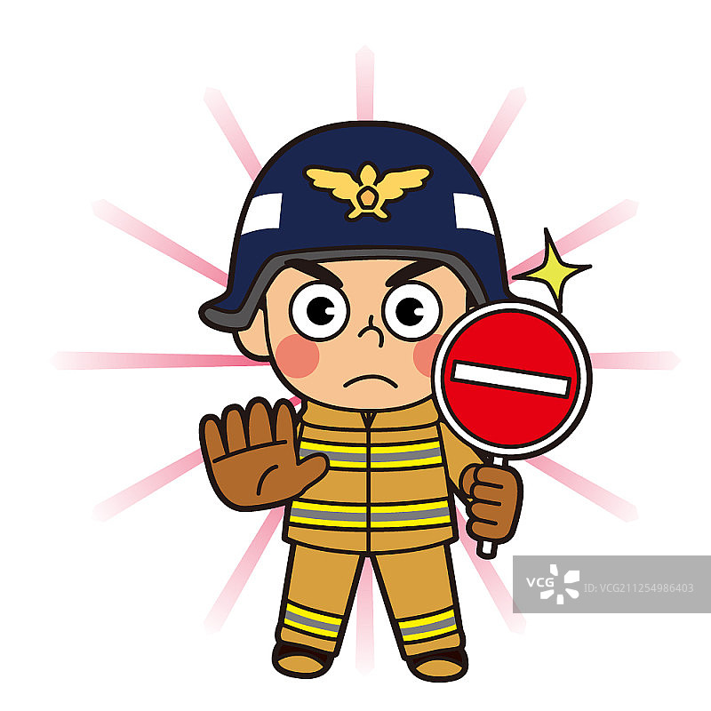 消防员角色图片素材