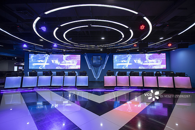 电子竞技馆图片素材