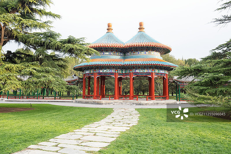 天坛双环万寿亭图片素材