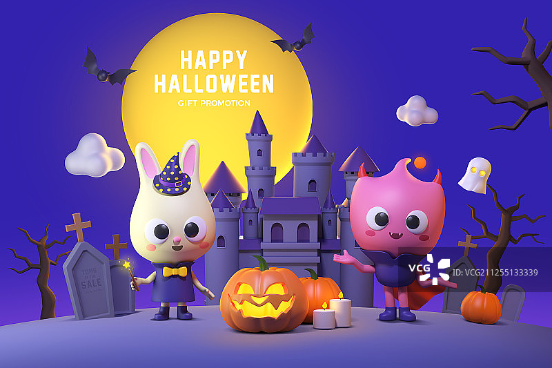 3D购物人物020图片素材