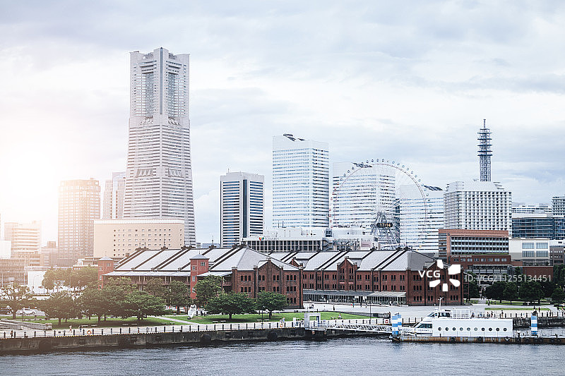 横滨港未来图片素材