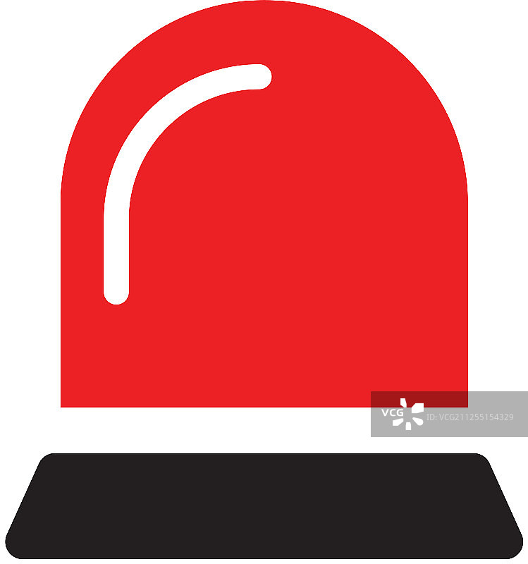 警笛平面设计模板图片素材