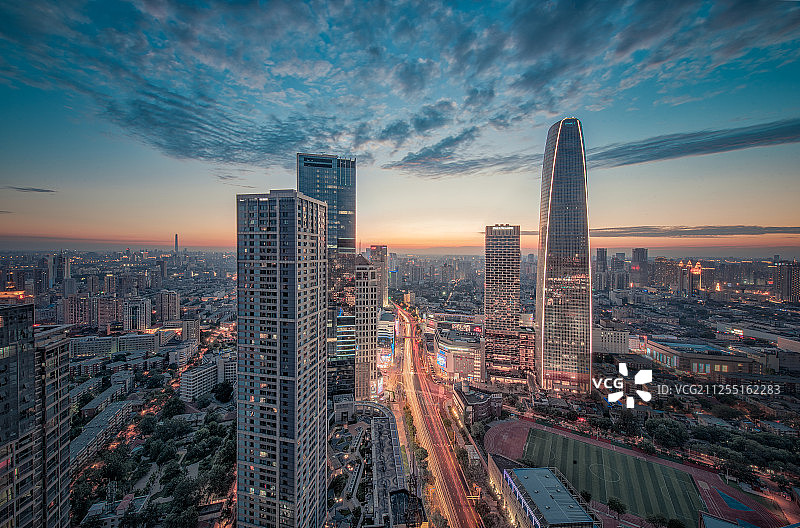 天津市南京路滨江道图片素材