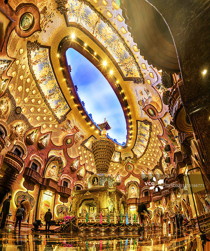 地下宫殿图片素材