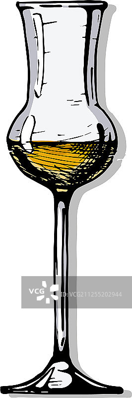 格拉帕酒杯图片素材