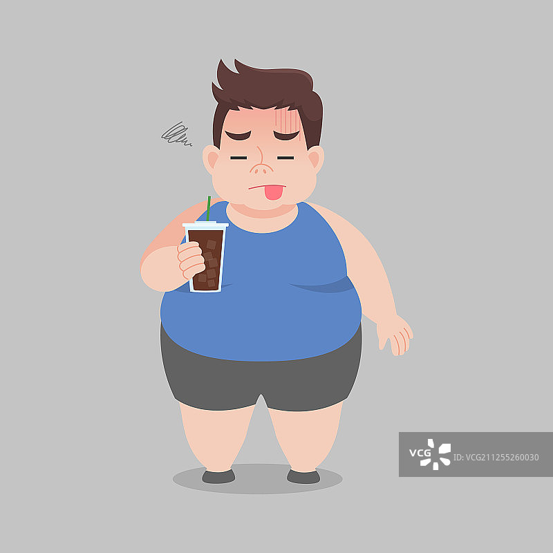 胖子图片素材
