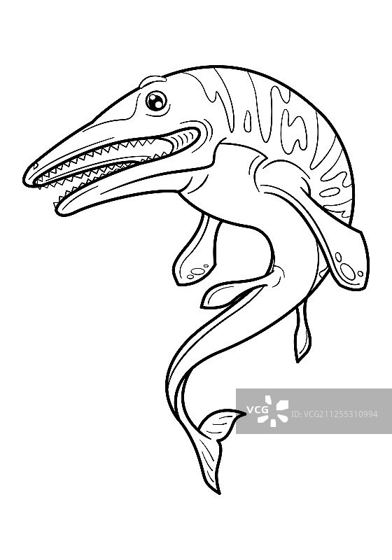 可爱的卡通沧龙图片素材