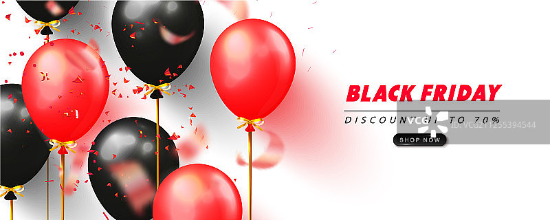 黑色主题黑色星期五促销banner图片素材