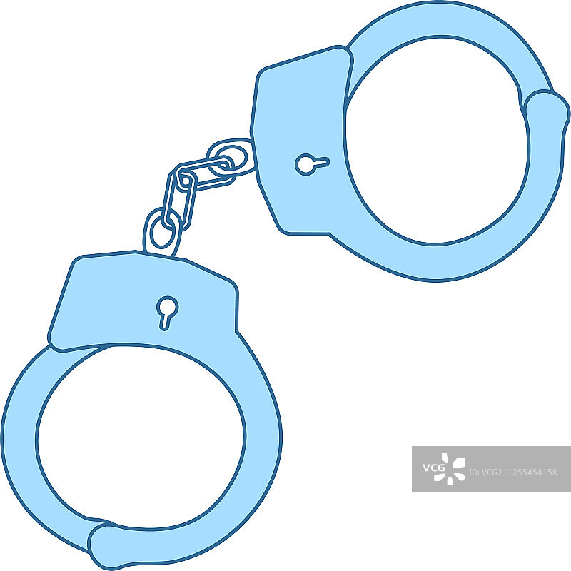 警察手铐图标图片素材