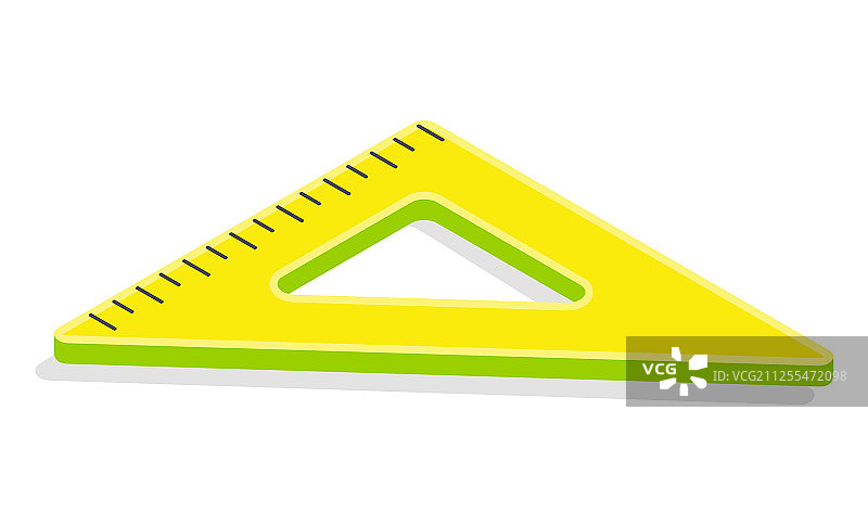 三角尺或测量工具文具图片素材