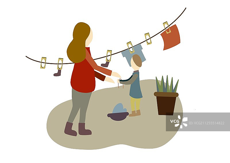 亲子系列互动图片素材