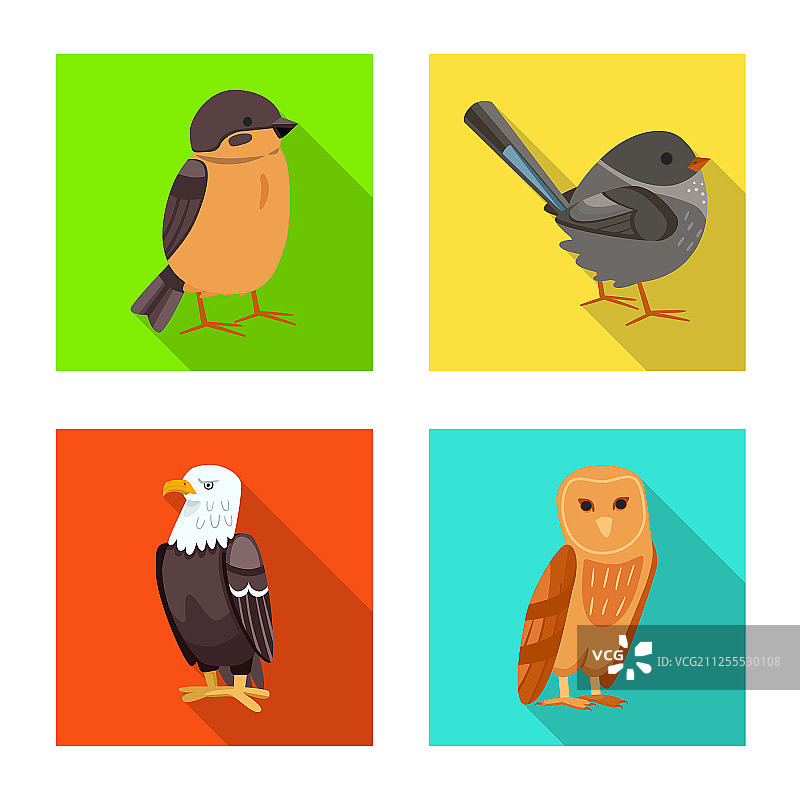 动物与野生符号集图片素材