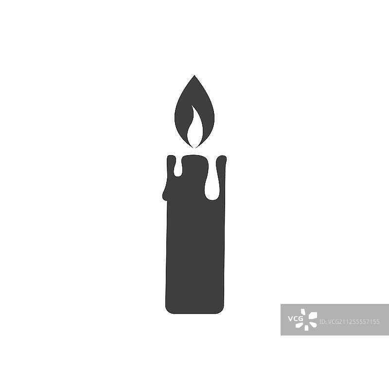 蜡烛图标图片素材