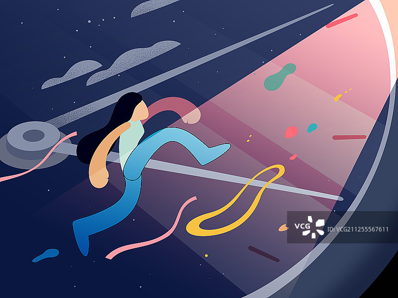 追赶时间图片素材