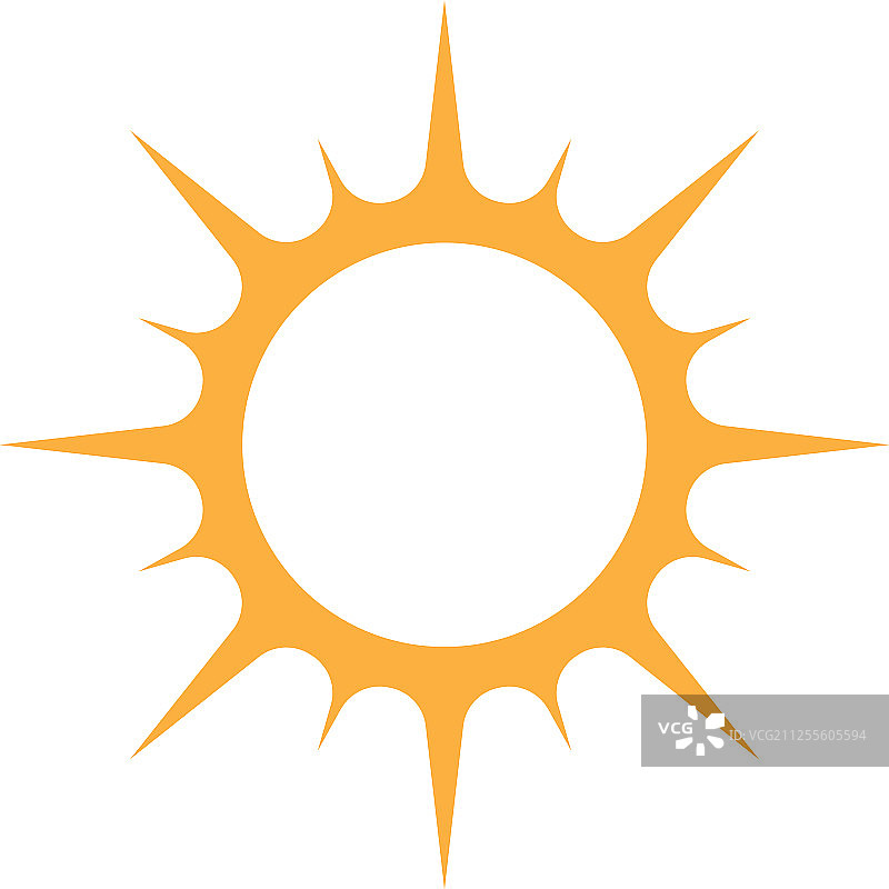 太阳图标图形设计模板图片素材