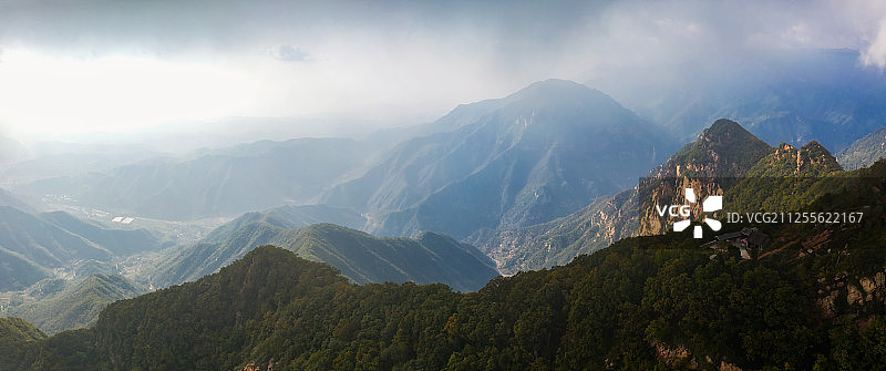 河南济源王屋山风光图片素材