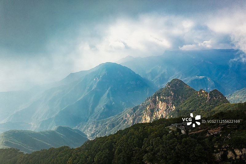 河南济源王屋山风光图片素材