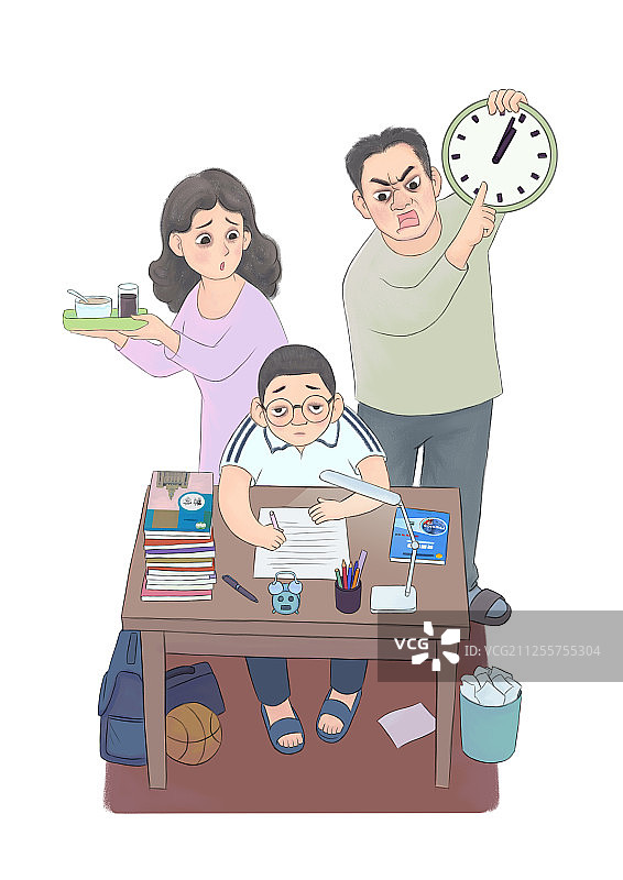 写作业图片素材