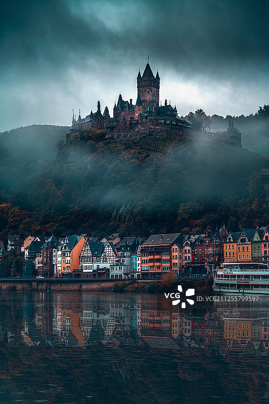 德国科赫姆城堡图片素材