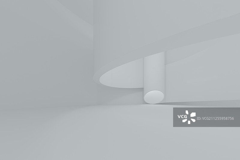 白色的抽象现代空间图片素材
