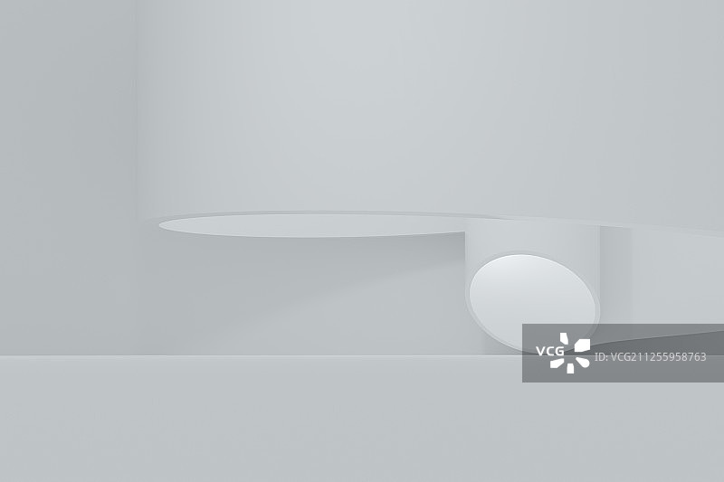 白色的抽象现代空间图片素材