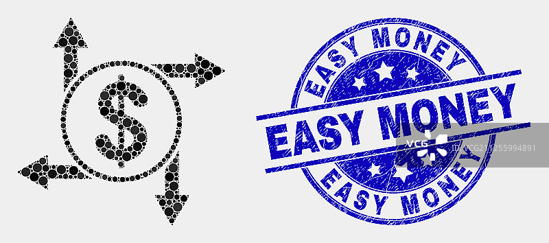 像素化美元符号图片素材