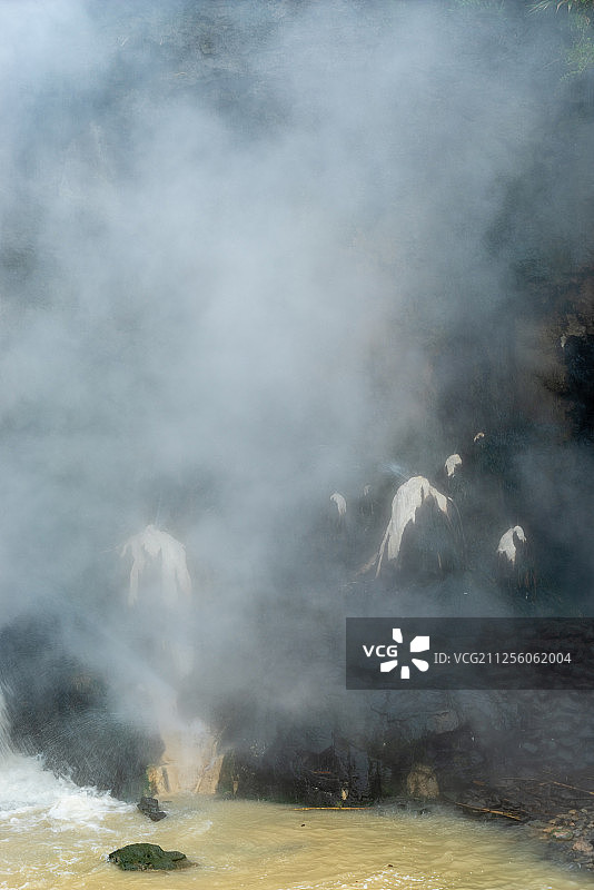 云南腾冲热海风景区-蛤蟆嘴图片素材