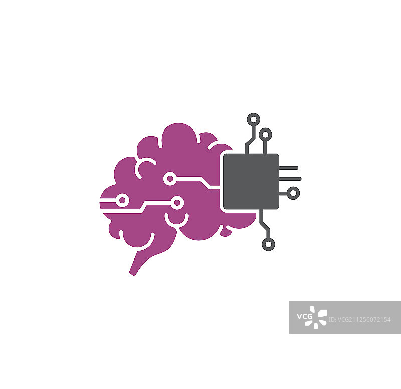 人工智能AI相关图标图片素材