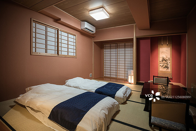 日本和式酒店样板房图片素材
