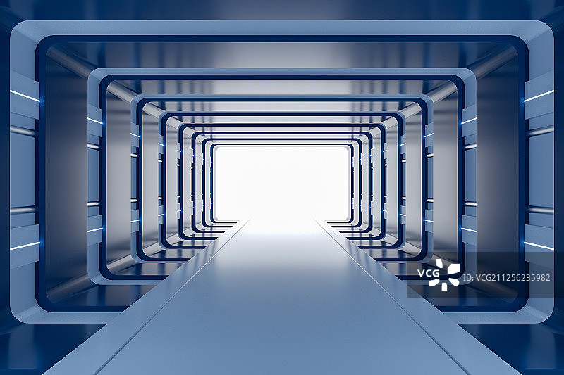 3D现代简洁空间图片素材