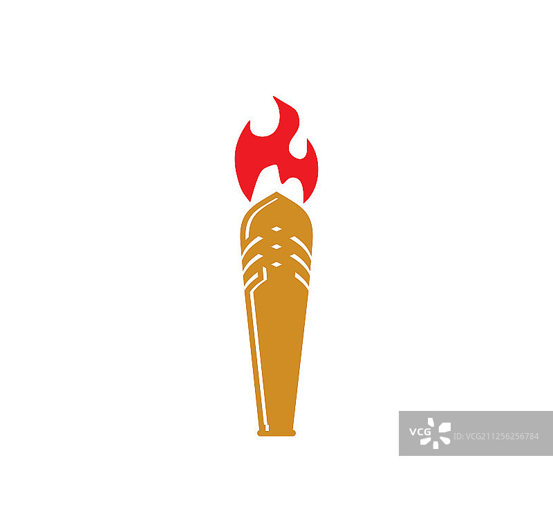 网页图形火炬图标背景图片素材