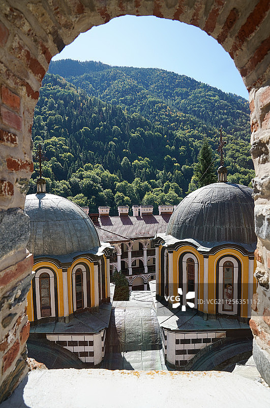 保加利亚里拉修道院图片素材