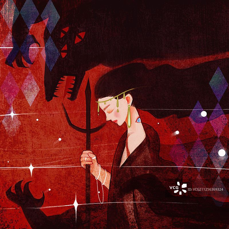 七宗罪——暴怒图片素材