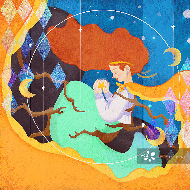 七宗罪——怠惰图片素材