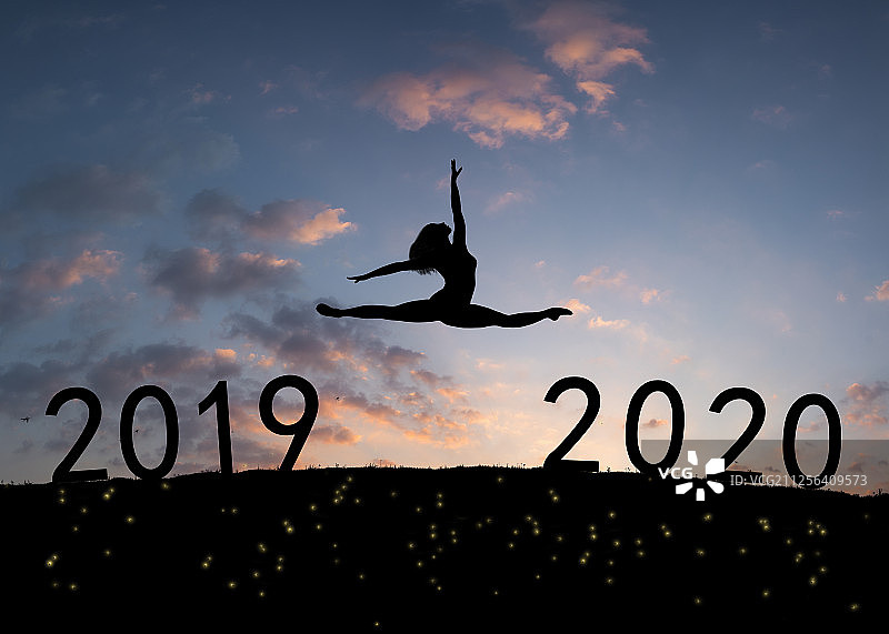 2019至2020祈福拼搏图片素材