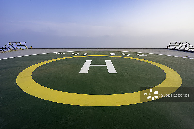 直升机停机坪图片素材