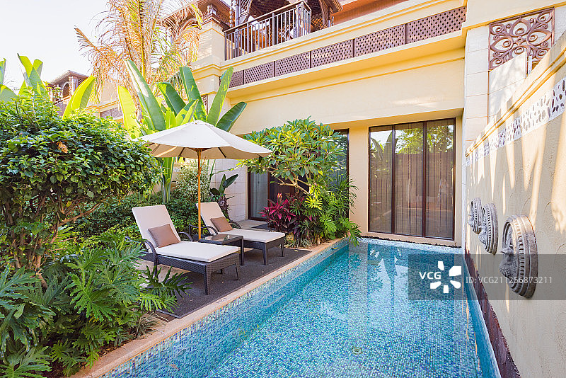 高清奢华热带度假酒店图片图片素材