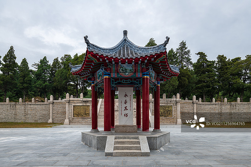 朝鲜平安南道志愿军烈士陵园图片素材