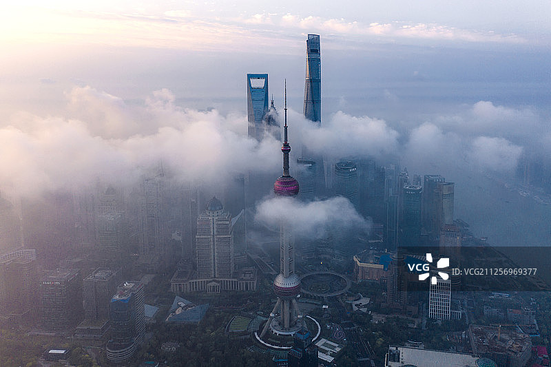 上海城市风光图片素材