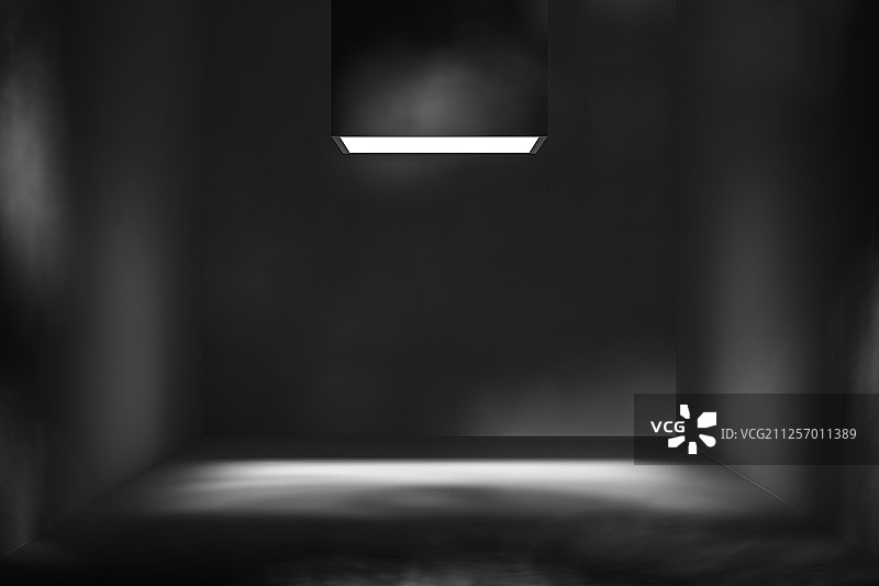 3D简单室内空间图片素材