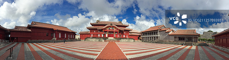 冲绳首里城风光图片素材