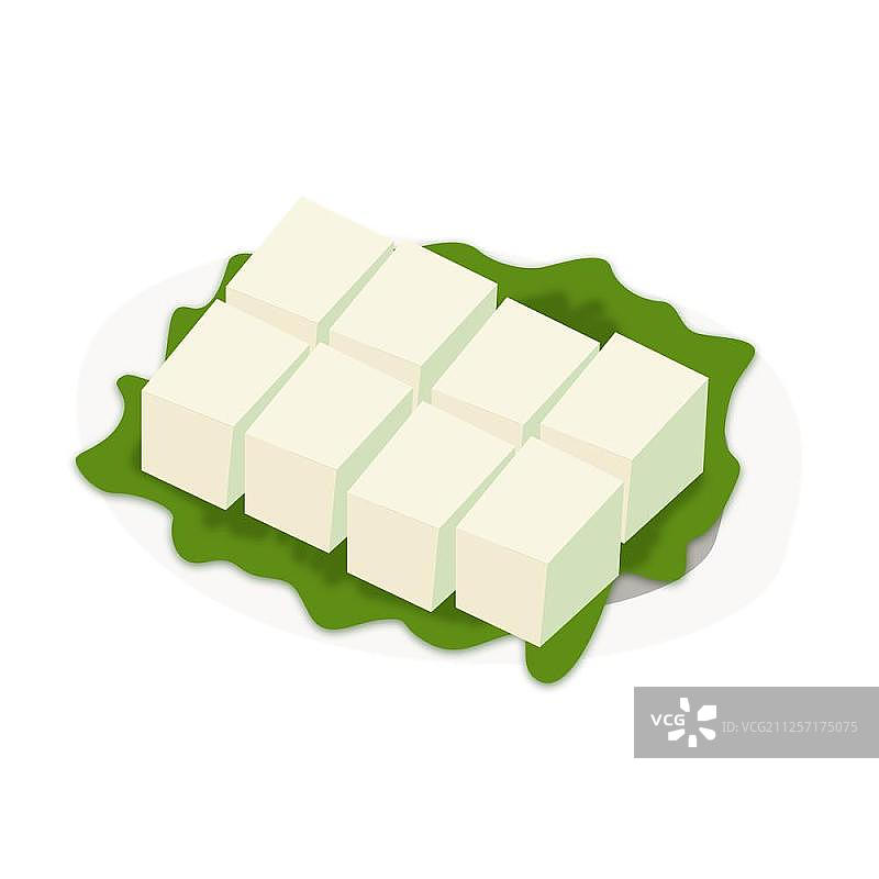 一盘豆腐图片素材