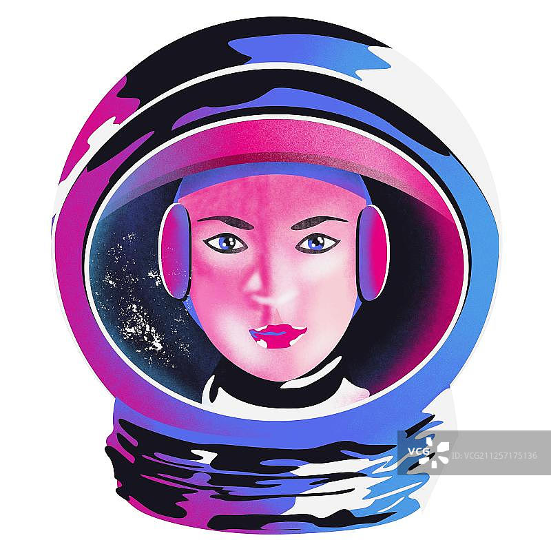宇航员头像图片素材