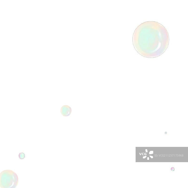 梦幻气泡图片素材