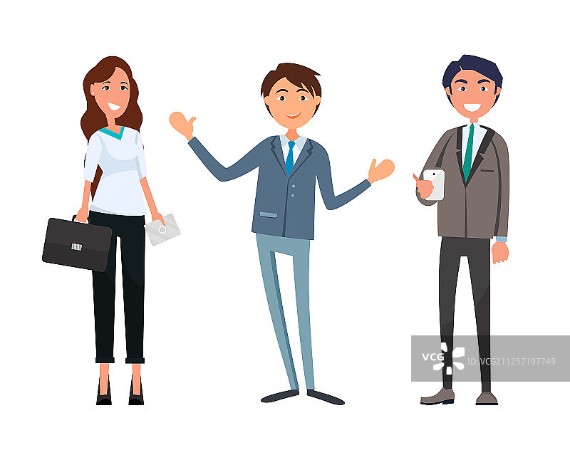 合作伙伴会议协作中的商务人士图片素材