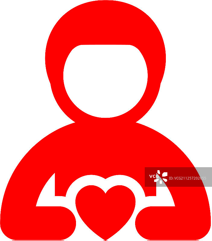爱情偶像或情人节的标志图片素材