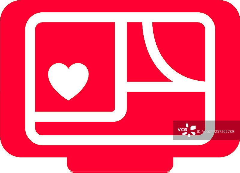 爱情偶像或情人节的标志图片素材