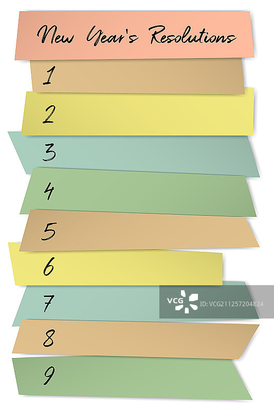 新年决心挑战模板图片素材